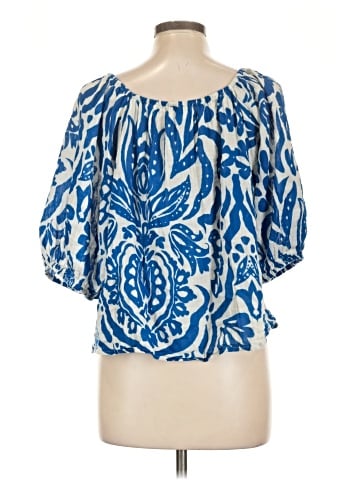 Velvet by Graham & Spencer 3/4 Sleeve Blouse (view 2)