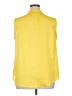 Gibson Latimer 100% Polyester Yellow Sleeveless Blouse Size XL - photo 2