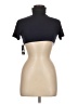 ETHIKA Black Short Sleeve Turtleneck Size M - photo 1