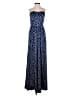 Hommage from Los Angeles Polka Dots Blue Jumpsuit Size S - photo 1