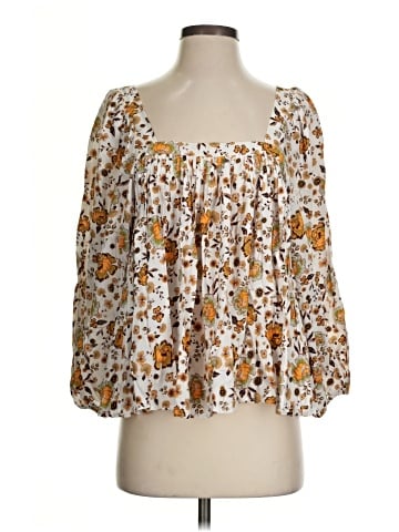 Dear John 3/4 Sleeve Blouse (view 1)