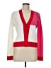 Carbon38 Color Block Red Cardigan Size M - photo 1