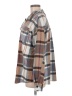 Automet Plaid Brown Coat Size M - photo 5