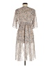 Maurices 100% Polyester Tan Cocktail Dress Size M - photo 2