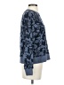 Market and Spruce Floral Blue Pullover Sweater Size XS - photo 4