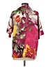 Natori 100% Polyester Pink Short Sleeve Polo Size S - photo 2