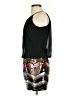 As U Wish 100% Polyester Graphic Black Cocktail Dress Size S - photo 5