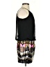 As U Wish 100% Polyester Graphic Black Cocktail Dress Size S - photo 4