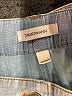 Zimmermann 100% Cotton Blue Denim Shorts Size 8 (2) - photo 12