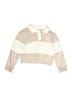 Reebok 100% Polyester Tan Long Sleeve Top Size 4 - photo 1