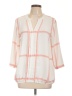 41Hawthorn 100% Polyester Ivory 3/4 Sleeve Blouse Size L - photo 1