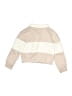 Reebok 100% Polyester Tan Long Sleeve Top Size 4 - photo 2