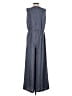 Unbranded 100% Polyester Solid Gray Jumpsuit Size S - photo 2
