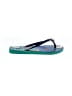Havaianas Teal Flip Flops Size 6 - photo 1