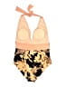 Unbranded Print Orange One Piece Swimsuit Size XL (estimated) - photo 2