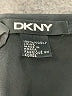 DKNY 100% Wool Solid Black Wool Skirt Size 8 - photo 6