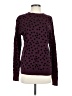 Hinge 100% Cotton Polka Dots Burgundy Pullover Sweater Size XS - photo 1