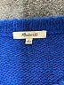 Madewell Solid Blue Pullover Sweater Size S - photo 7