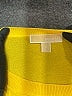 MICHAEL Michael Kors 100% Viscose Yellow Pullover Sweater Size M - photo 7