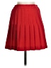 Lejay 100% Polyester Solid Red Formal Skirt Size 4 - photo 1