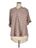 Worthington Houndstooth Brown 3/4 Sleeve Blouse Size XL - photo 1