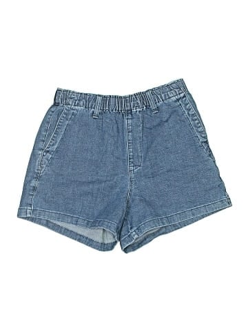 Cosmic Blue Love Denim Shorts (view 1)