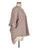 Worthington Houndstooth Brown 3/4 Sleeve Blouse Size XL - photo 4