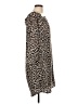 Versona 100% Polyester Animal Print Brown Casual Dress Size L - photo 4