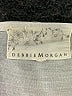Debbie Morgan Ivory Short Sleeve Blouse Size L - photo 7