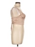 Shein 100% Polyester Tan Sleeveless Blouse Size L - photo 4