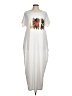 ChicMe Graphic White Casual Dress Size M - photo 1