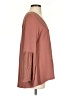 Free People Pink Brown Long Sleeve Blouse Size XS - photo 4