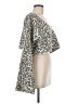 Shein 100% Acrylic Animal Print Tan Cardigan Size 8 - 10 - photo 4