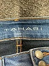 Tahari Blue Denim Shorts Size 4 - photo 3