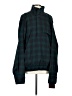 Zero 100% Polyester Plaid Teal Jacket Size M - photo 1
