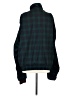 Zero 100% Polyester Plaid Teal Jacket Size M - photo 2