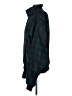 Zero 100% Polyester Plaid Teal Jacket Size M - photo 5
