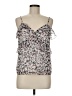 Express 100% Polyester Silver Sleeveless Blouse Size M - photo 1