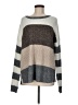 Pink Lily 100% Polyester Color Block Gray Pullover Sweater Size M - photo 1