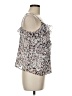 Express 100% Polyester Silver Sleeveless Blouse Size M - photo 4