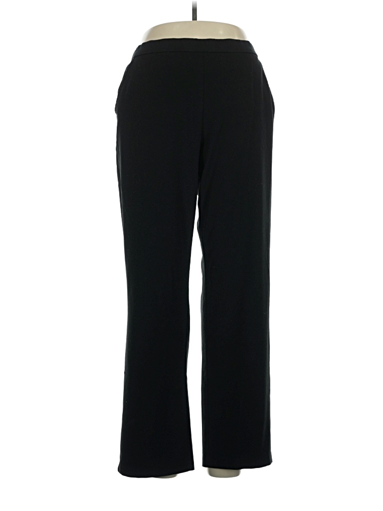 Pre-owned Dana Buchman Dress Pants In Black