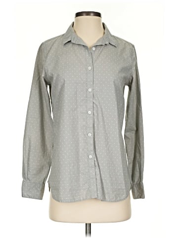 Garnet Hill Long Sleeve Button-Down Shirt (view 1)
