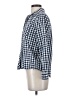 Levi's 100% Cotton Checkered-gingham Blue 3/4 Sleeve Button-Down Shirt Size S - photo 5