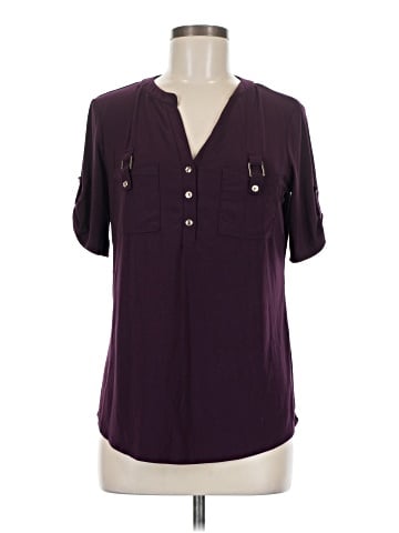 Perseption Concept Short Sleeve Blouse (view 1)