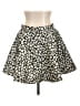 Moon 100% Polyester Hearts Ivory Casual Skirt Size L - photo 1