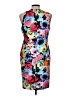 Grace Elements Print Blue Cocktail Dress Size 10 - photo 2