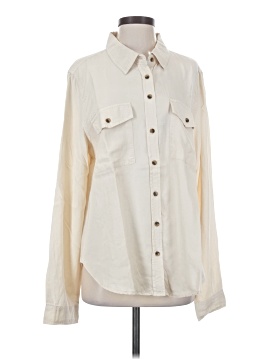 Active Usa Long Sleeve Button Down Shirt