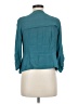 Elevenses Teal 3/4 Sleeve Blouse Size M - photo 2