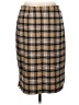 Jonathan Martin Plaid Tan Casual Skirt Size 8 - photo 2