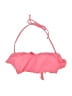 Missguided Solid Pink Swimsuit Top Size L - photo 1